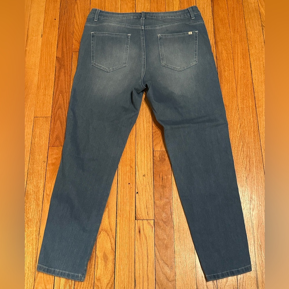 Halara Medium Wash Flex Mid Low Rise Casual Skinny Jeans Size L